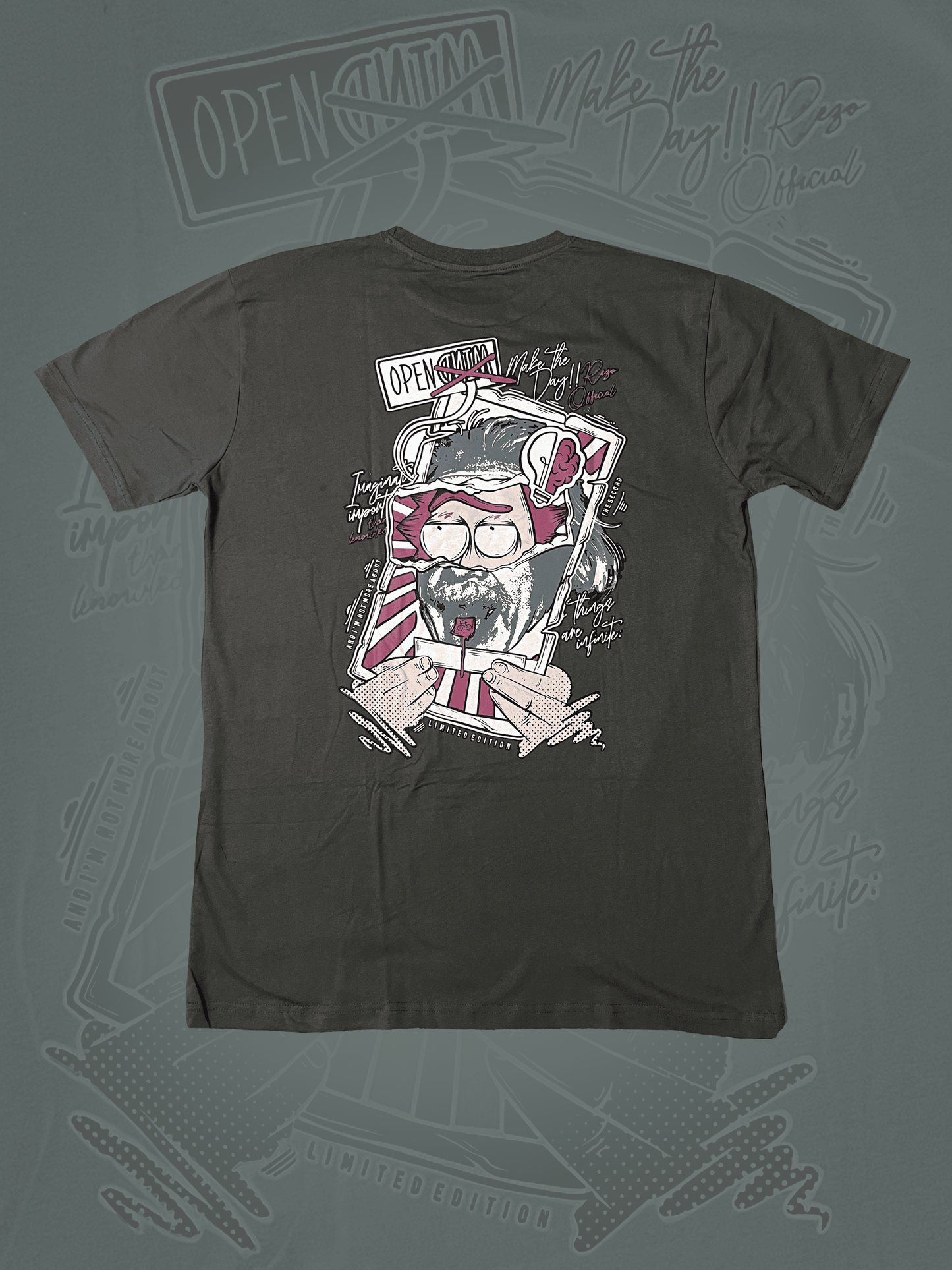 Open Mind Graphic T-Shirt - X Large