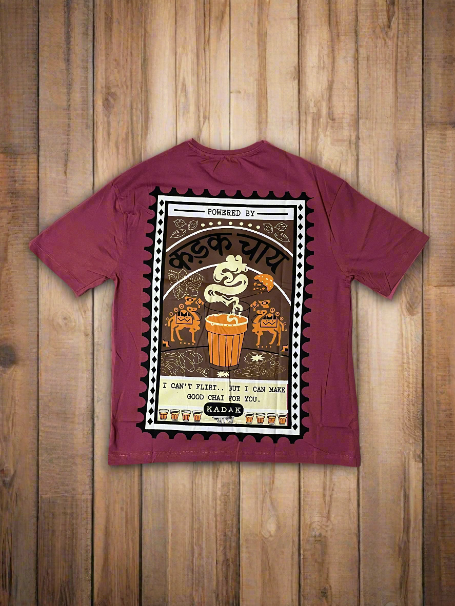 Kadak Chai Oversized T-Shirt - ModeStitch