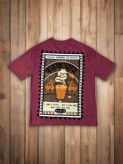 Kadak Chai Oversized T-Shirt - ModeStitch