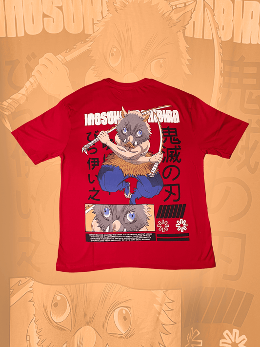 Inosuke Hashibira Demon Slayer Oversized T-Shirt